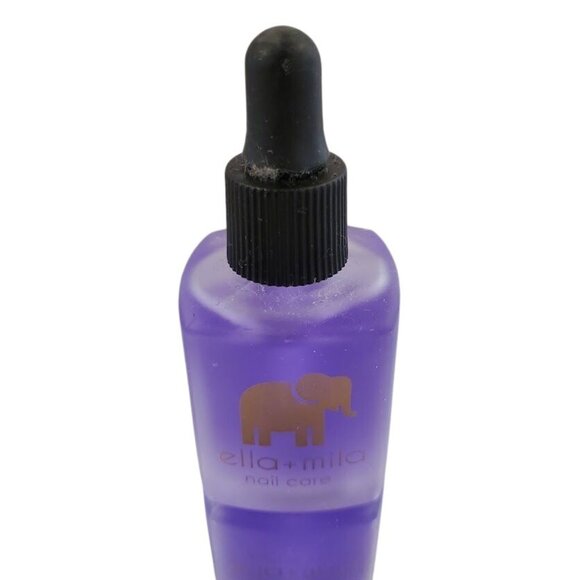 Ella+Mila Oil Me Up Lavender Nail Care 0.45 Fl Oz Glass Bottle Vegan - Picture 1 of 4